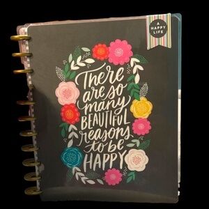 NWOT-The Happy Planner Create 365 Gray Cover